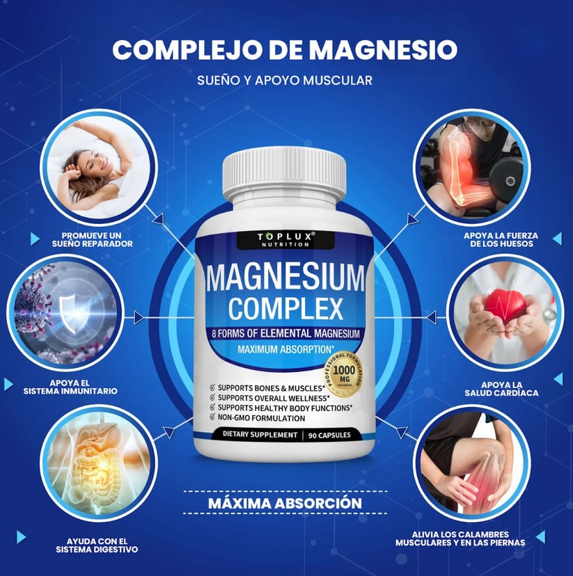 MAGNESIO COMPLEX 90 CAPSULAS