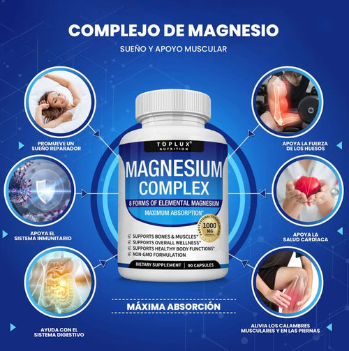 MAGNESIO COMPLEX 90 CAPSULAS