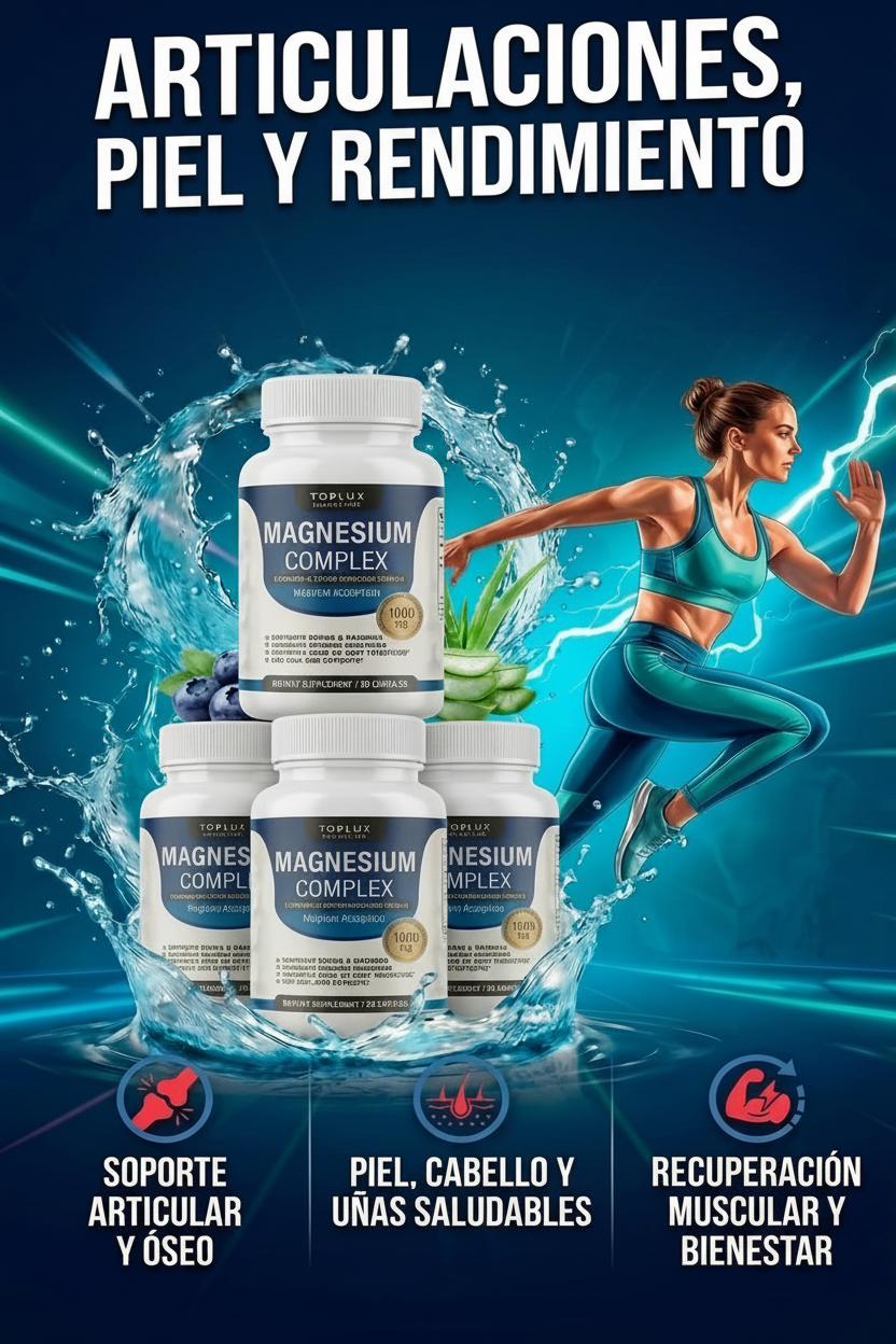 MAGNESIO COMPLEX 90 CAPSULAS
